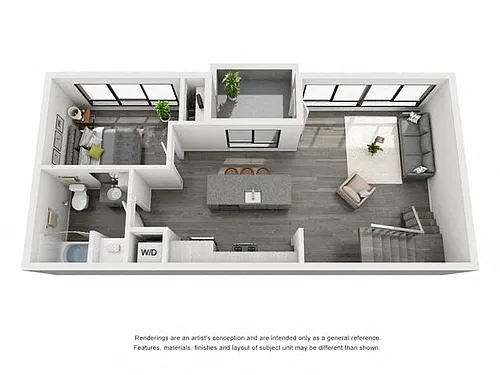 Floor plan Encanto (Townhome)