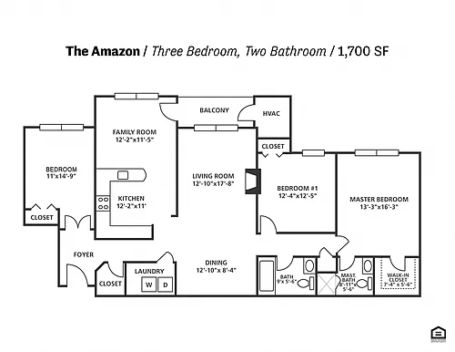 Floor plan The Amazon