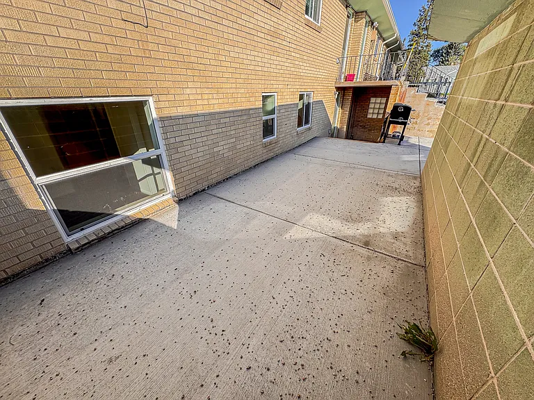 Shared back patio access