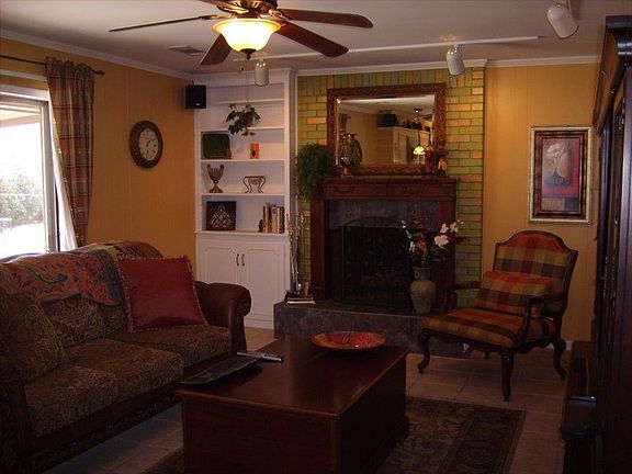 Warm inviting family room