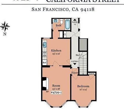 3rd image of 4729 California St #1