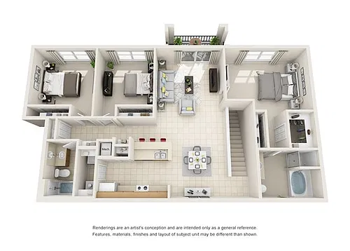 Floor plan C3- Upper