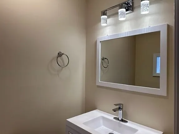 1/2 bath vanity