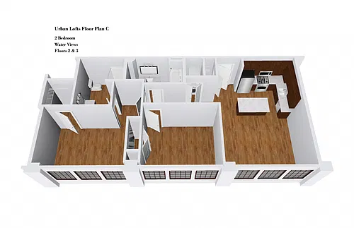 Floor plan Urban Lofts Plan C