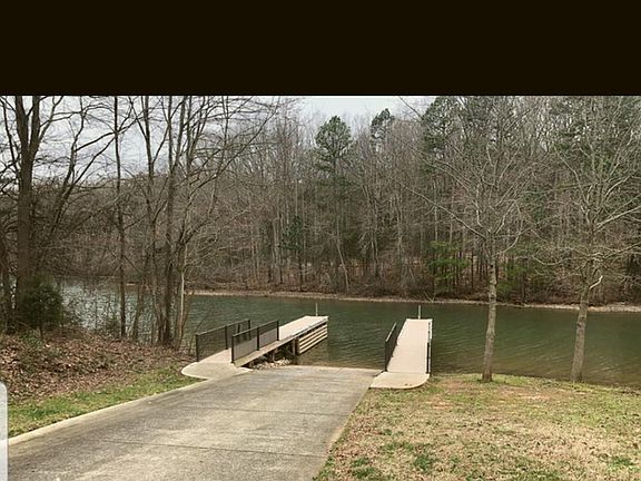 Private boat ramp in community