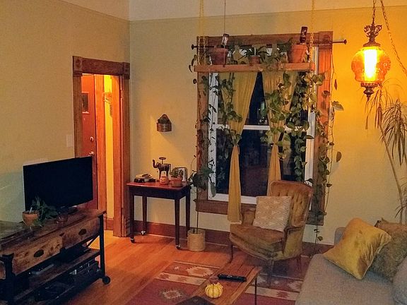 Living area and entrance