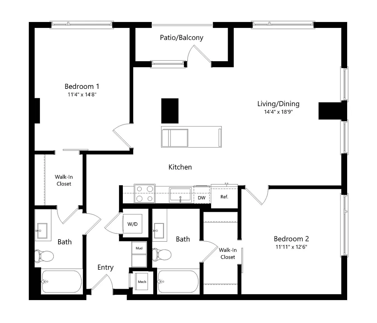 Floor plan B5