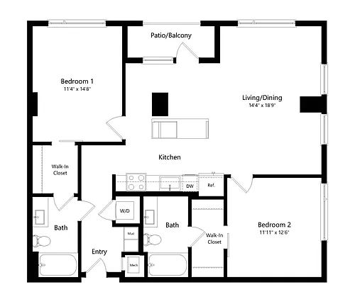Floor plan B5