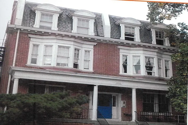 Front of 8 unit Apt Building