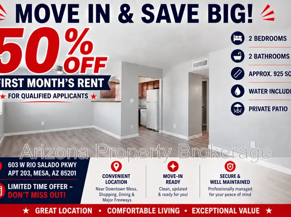 603 W Rio Salado Pkwy APT 203, Mesa, AZ 85201