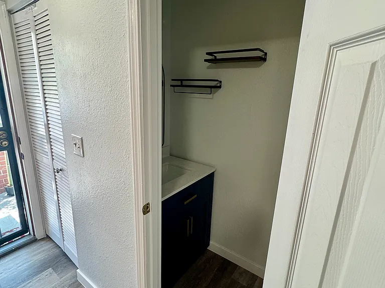 Main floor half bath
