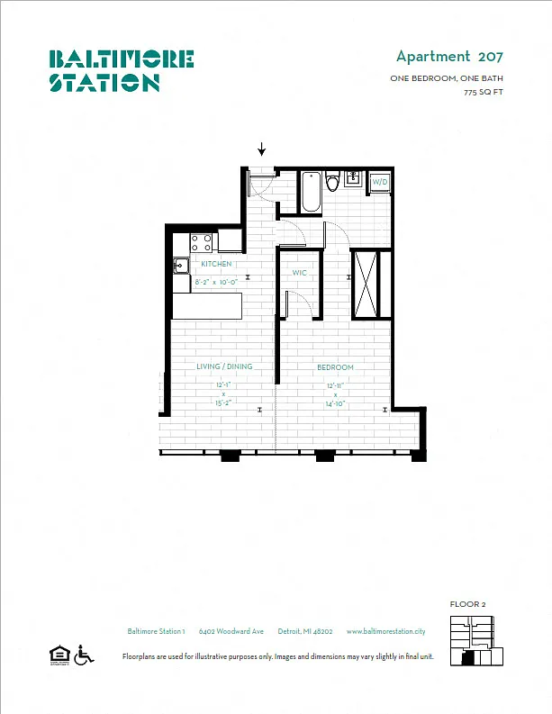 Floor plan 207