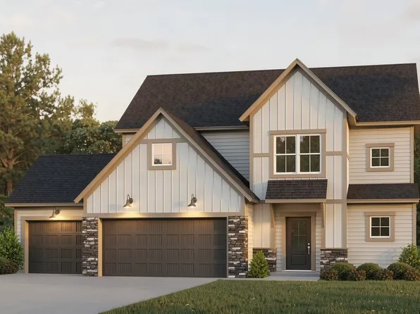 National Farmhouse w/ 3-Car - LP Plan, Blevins Farm