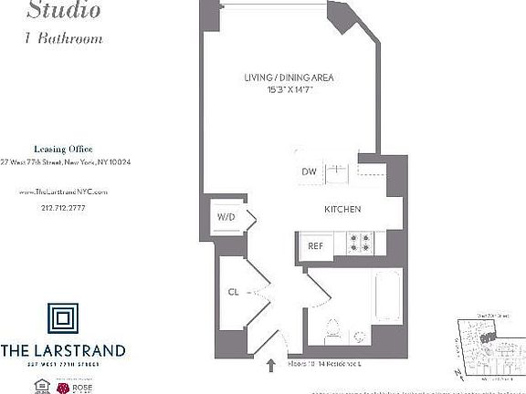 2nd image of 227 W 77th St APT 10L