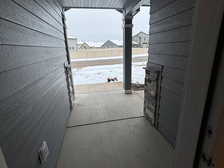 View from front door