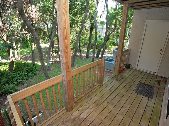 one of four balconies