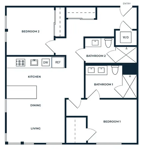 Floor plan B3