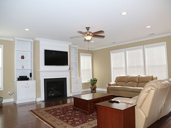 Gas Fireplace in Living Area