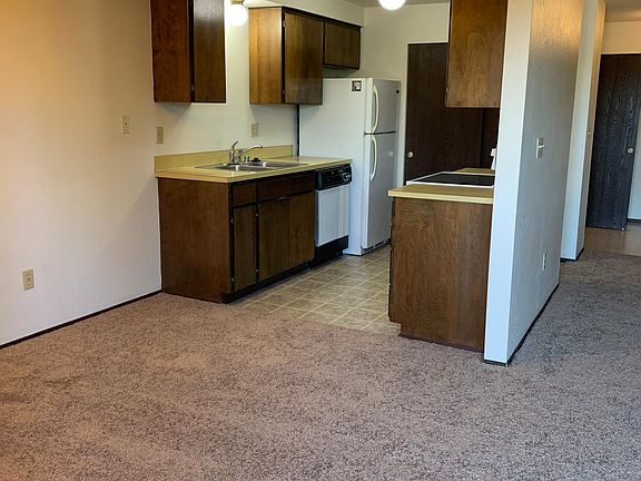 Dining area and kitchen