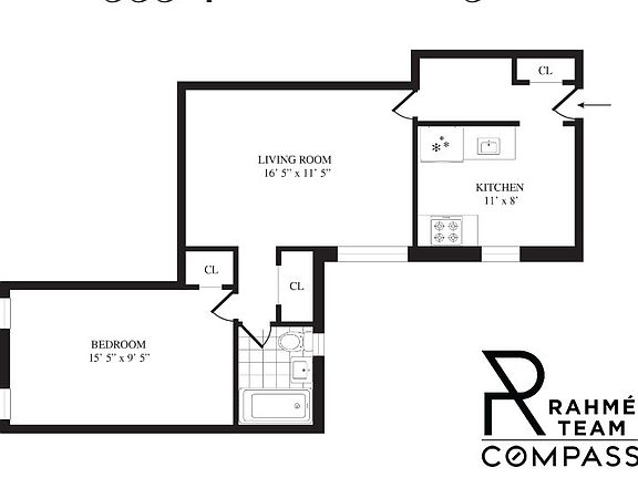 2nd image of 333 4th St APT 3C
