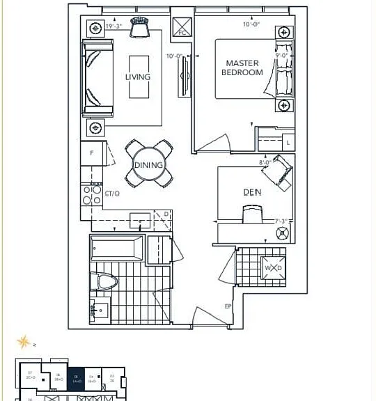 225 Village Green Sq W #605 — Photo 4