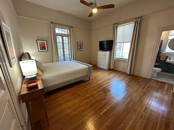 Master Bedroom with California King and En-Suite Bathroom