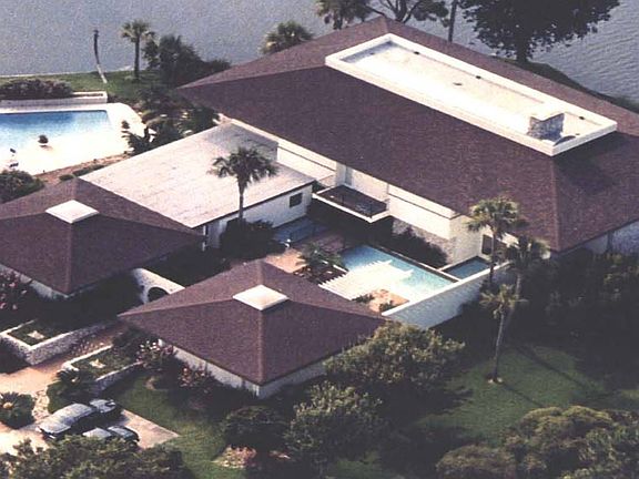 Norht View Showing both pools