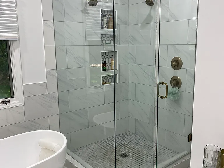 primary bathroom main level
