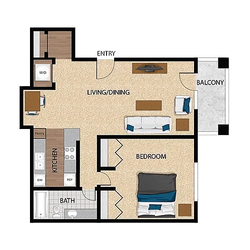 Floor plan Golden Gate