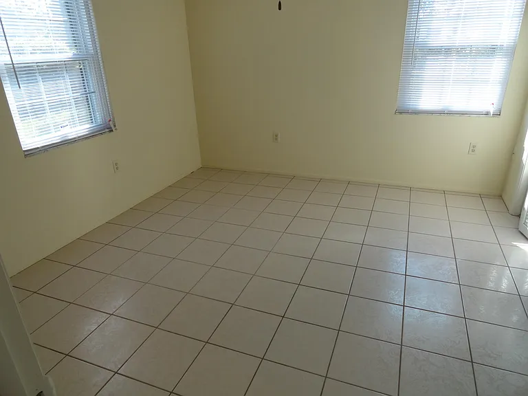 Rear bedroom off of the family room