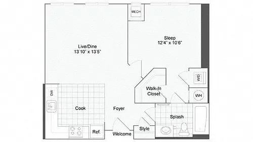 Floor plan Accokeek