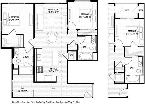 Floor plan B8