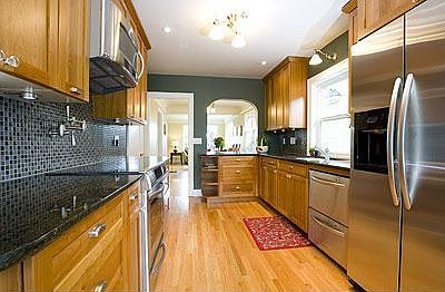 Another view of the kitchen