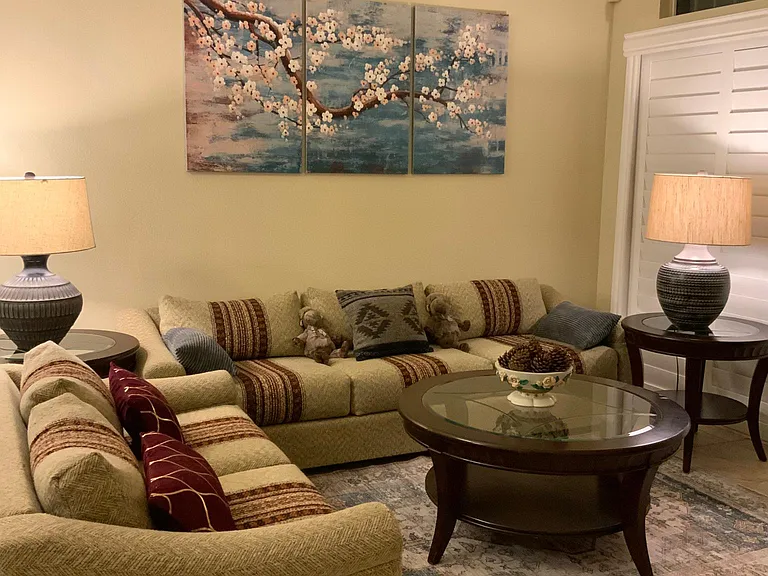 Sofa relaxing area