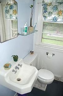 Updated bathrooms with new fixtures and tile floors.