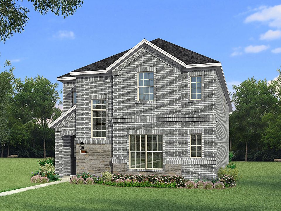 The Caddo - Traditional with Stone Elevation