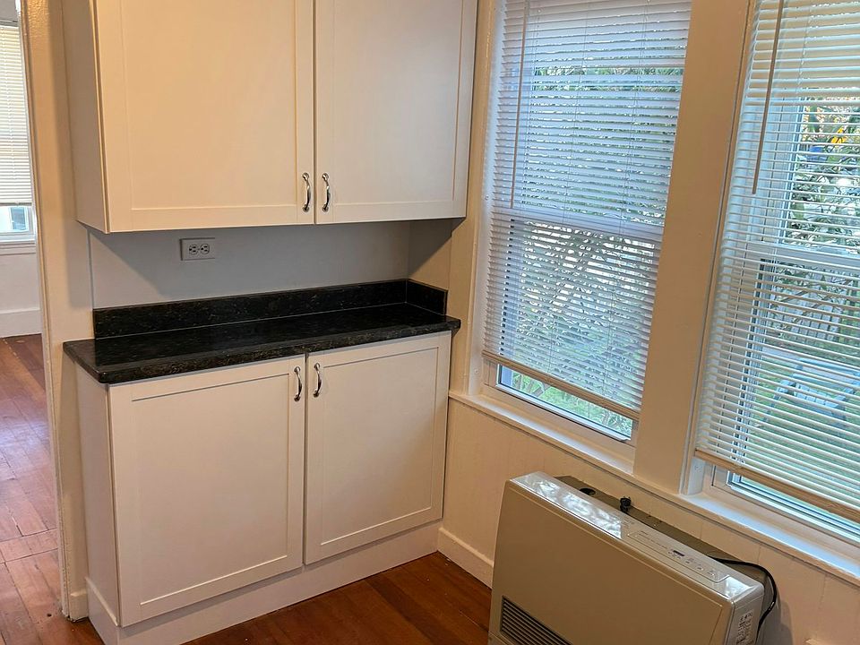 Kitchen cabinet section #1 with granite counter tops