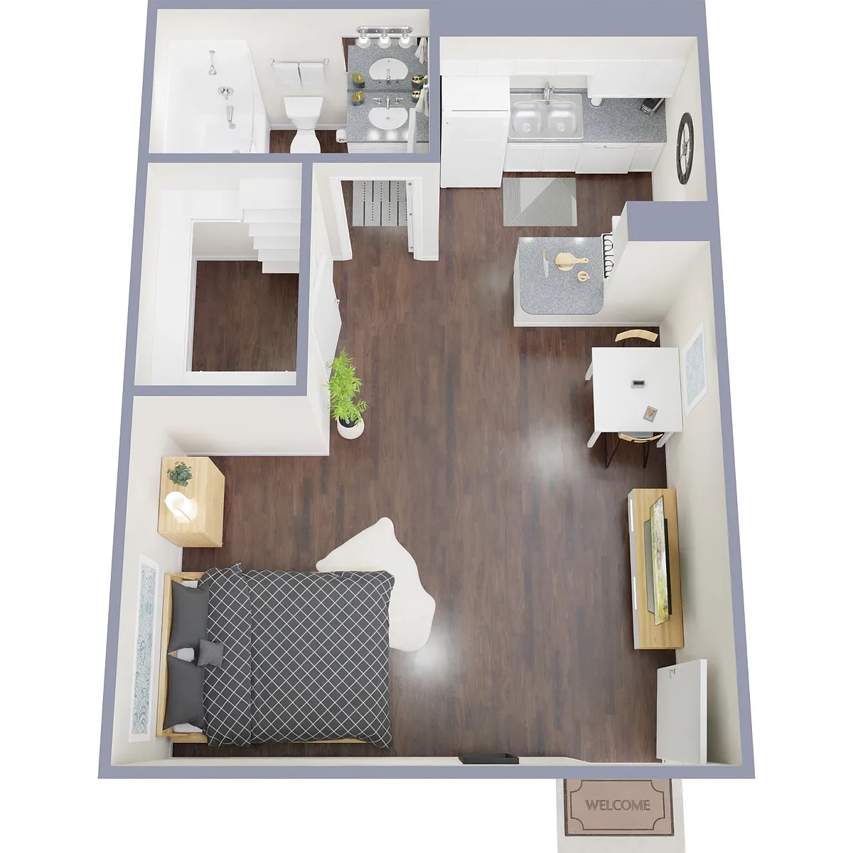 Floor plan Studio