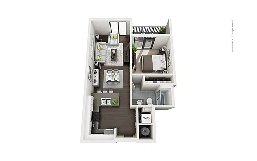 Floor plan Highrise A3