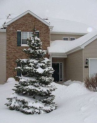 Front view on condo