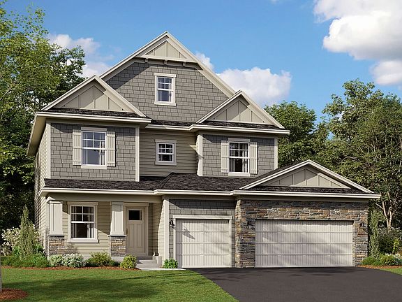 Taylor 3-Car Elevation C - Stone