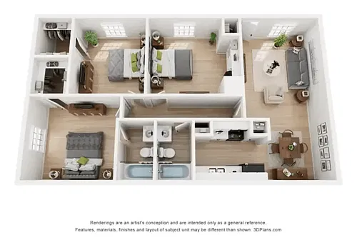 Floor plan C1