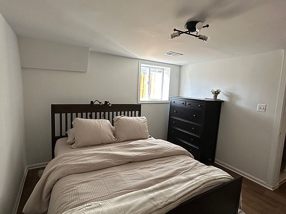 Primary Bedroom with large closet and 6-drawer chest