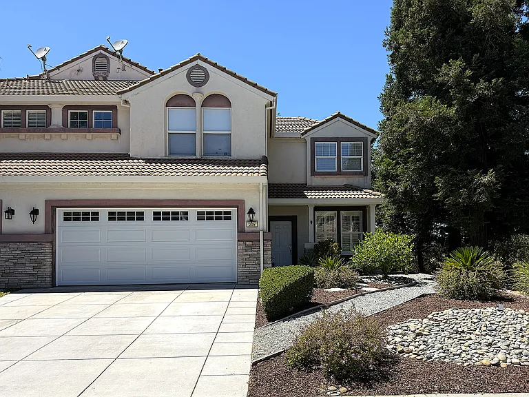 Full Sized Driveway with Two Car Garage