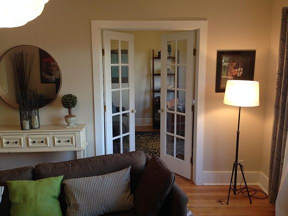 French doors to office/2nd bedroom with a view