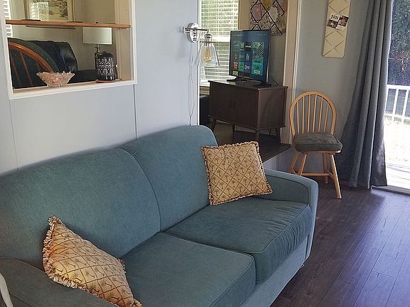 Florida room opens living room
