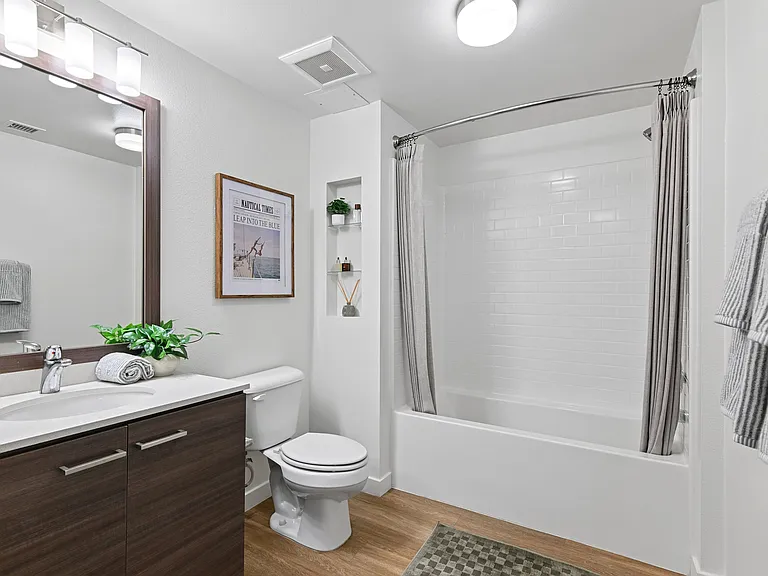 Bathroom options with thoughtful details