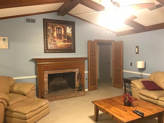 Living room fire place