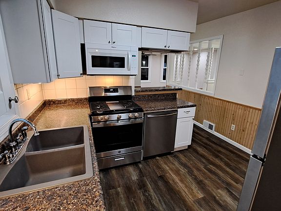Kitchen with dining area