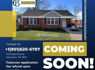 1415 Jeannine St, Memphis, TN 38111